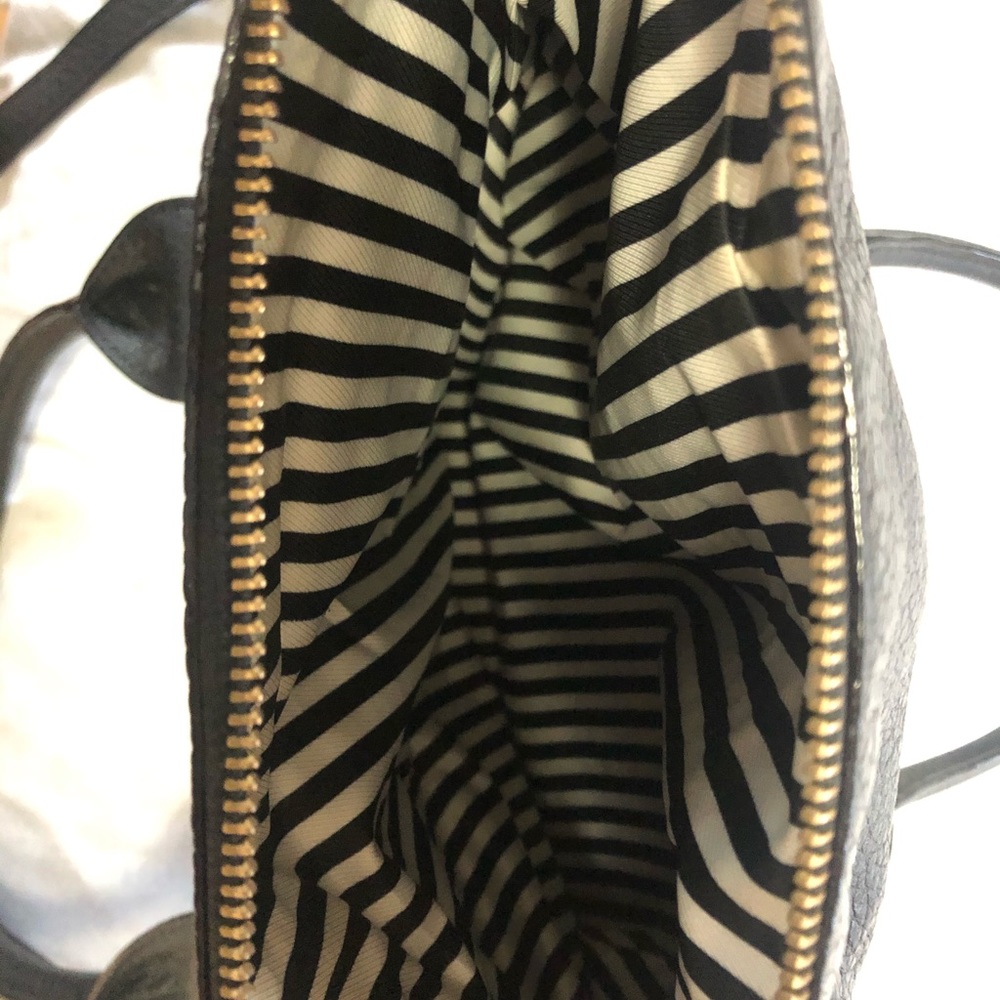 kate spade black leather bag - Picture 6 of 7